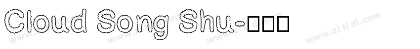 Cloud Song Shu字体转换